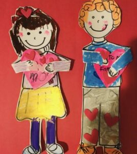 Little Laurelhurst Preschool - Arts & Crafts - Paper People Art